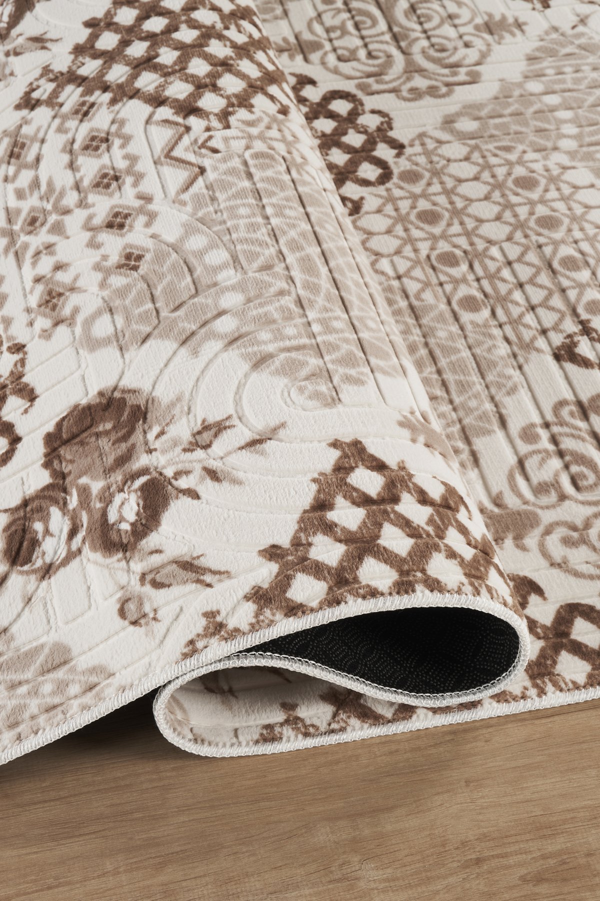 1_org_zoom Baskı Dört Mevsim Kaymaz Yıkanabilir Kesme Koridor Mutfak ve Oda Kesme Yolluk Halı 29209