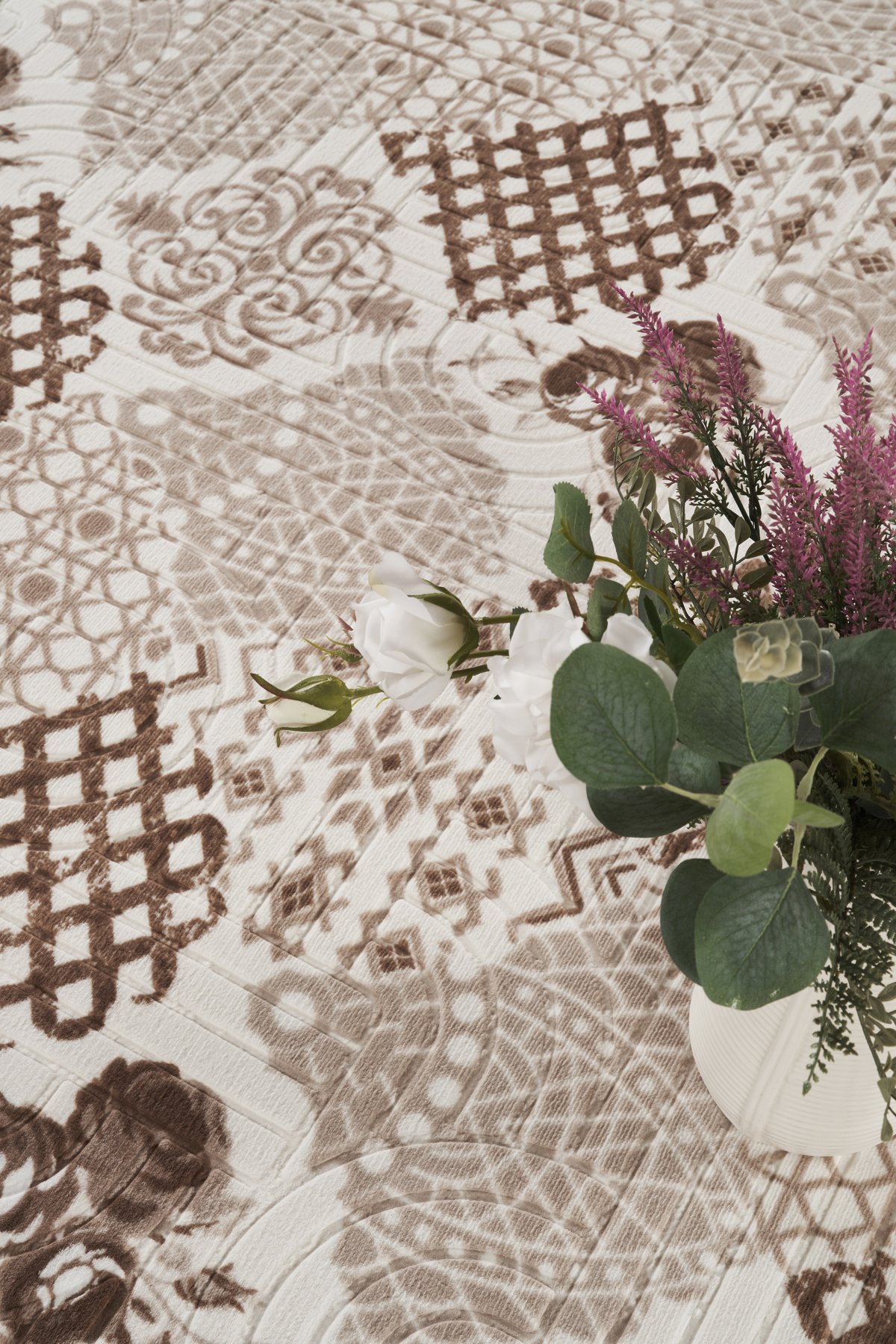 1_org_zoom Baskı Dört Mevsim Kaymaz Yıkanabilir Kesme Koridor Mutfak ve Oda Kesme Yolluk Halı 29213