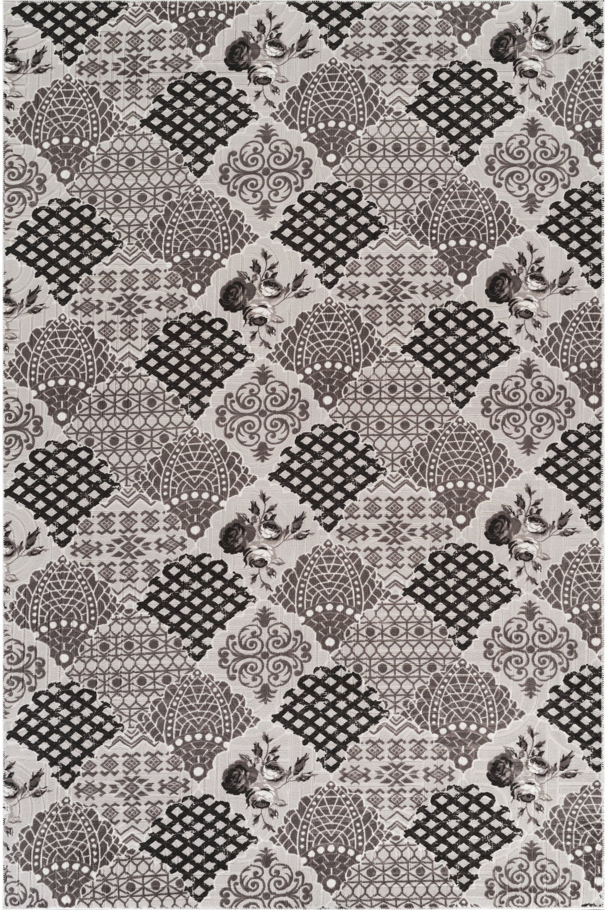 1_org_zoom Baskı Dört Mevsim Kaymaz Yıkanabilir Kesme Koridor Mutfak ve Oda Kesme Yolluk Halı 29222