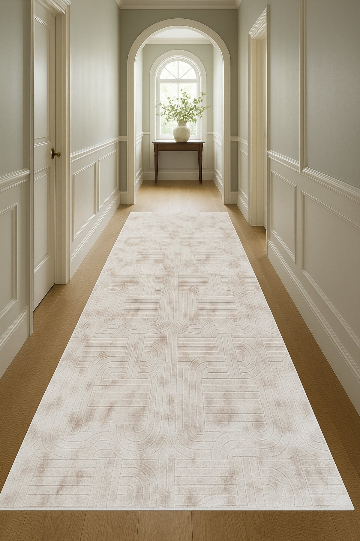 1_org_zoom Dört Mevsim Bambu Kaymaz Yıkanabilir Kesme Koridor Mutfak Salon Yatak Oturma Oda Yolluk Halı 29388