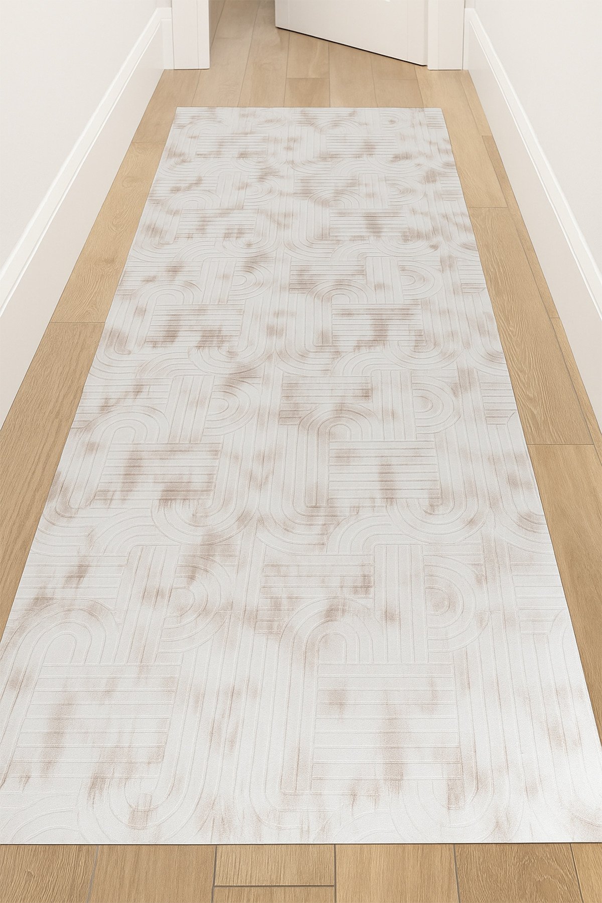 1_org_zoom Dört Mevsim Bambu Kaymaz Yıkanabilir Kesme Koridor Mutfak Salon Yatak Oturma Oda Yolluk Halı 29390