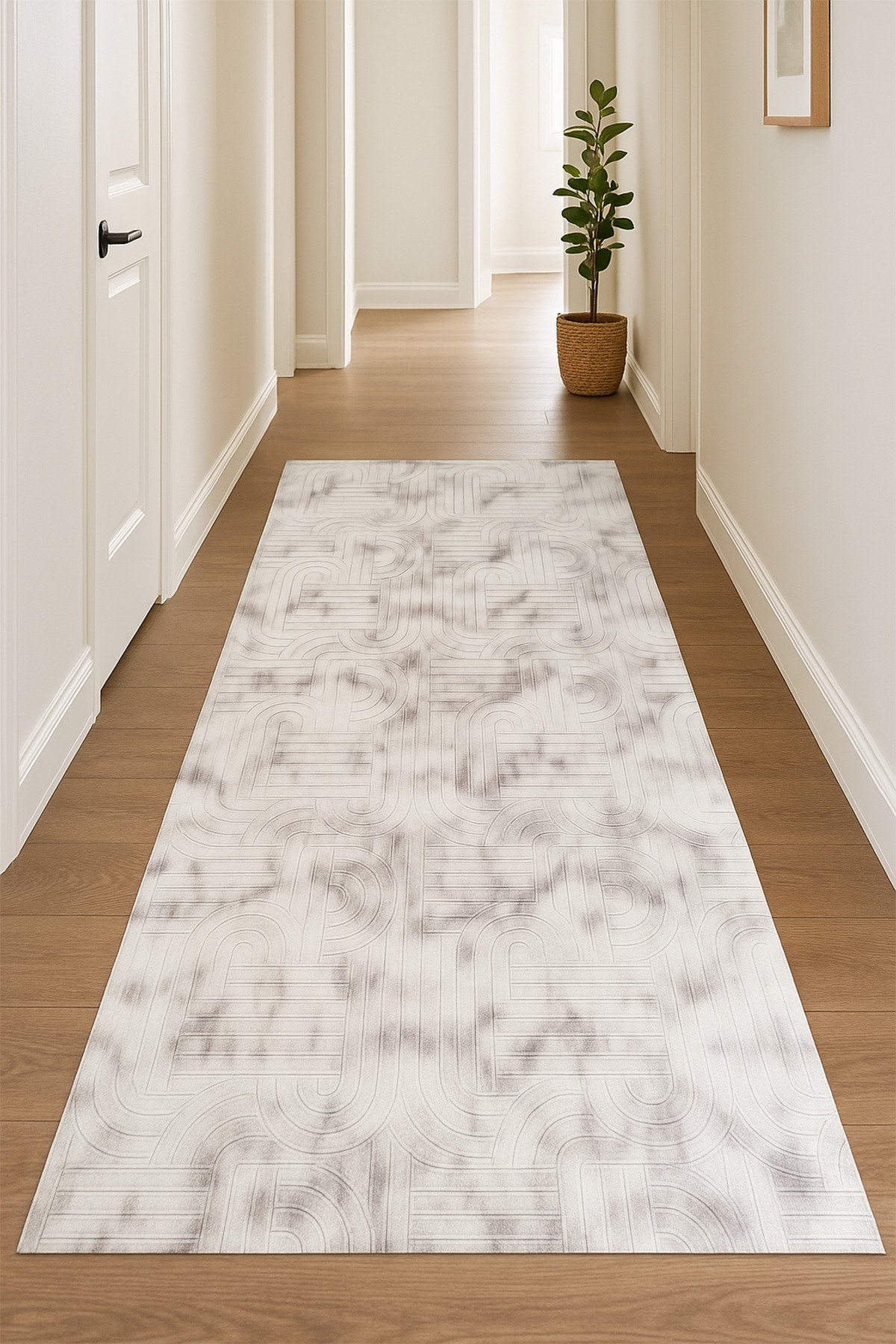 1_org_zoom Dört Mevsim Bambu Kaymaz Yıkanabilir Kesme Koridor Mutfak Salon Yatak Oturma Oda Yolluk Halı 29397