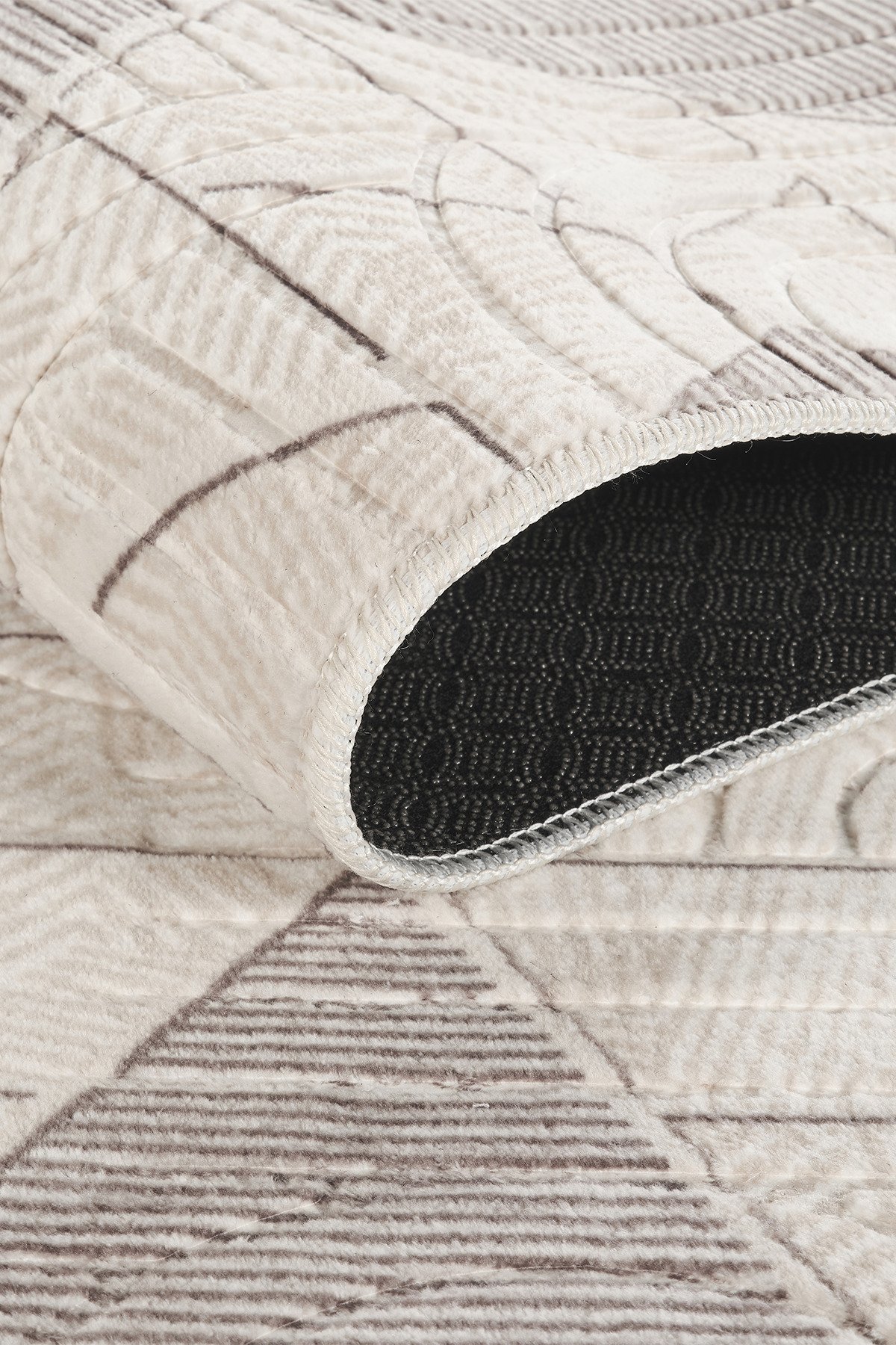 1_org_zoom Modern Desenli Dört Mevsim Kaymaz Yıkanabilir Kesme Koridor Mutfak ve Oda Kesme Yolluk Halı 29868