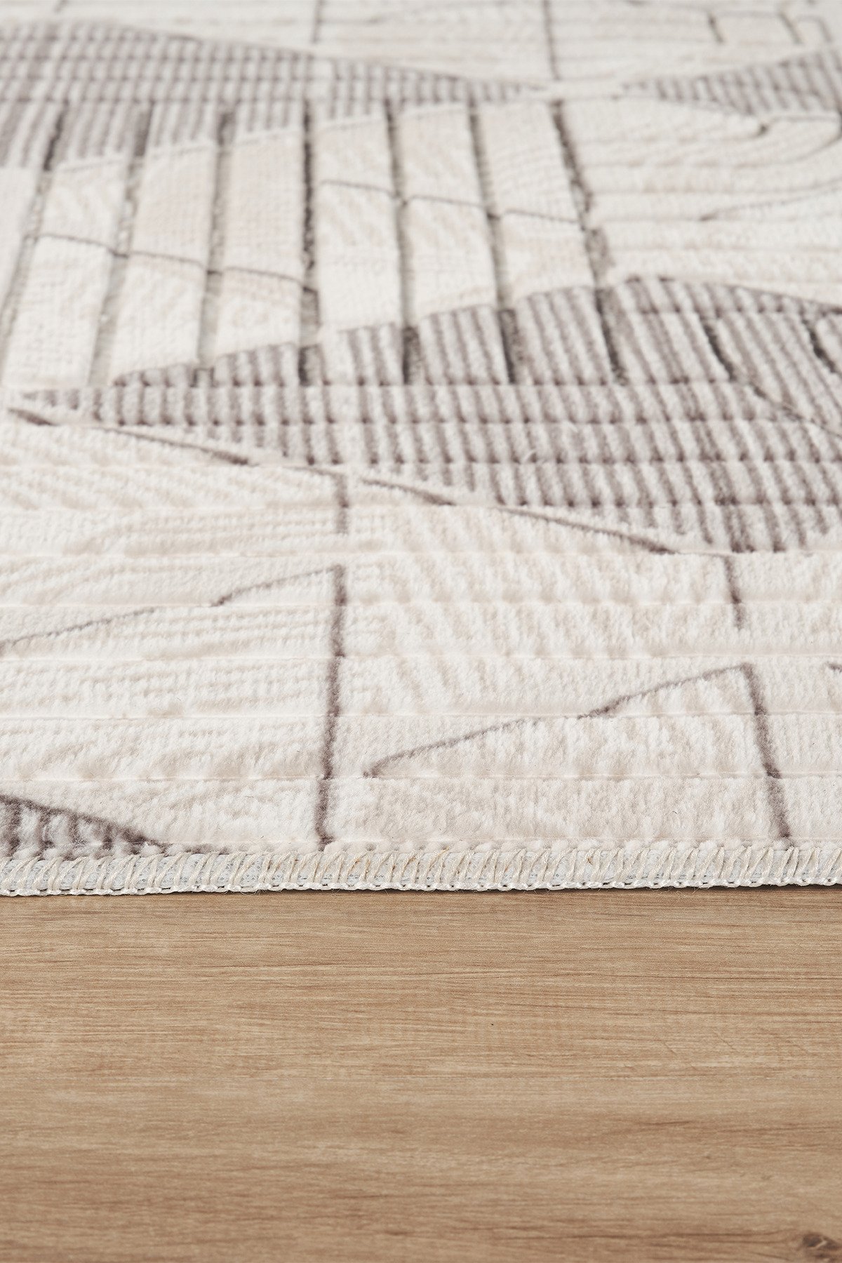 1_org_zoom Modern Desenli Dört Mevsim Kaymaz Yıkanabilir Kesme Koridor Mutfak ve Oda Kesme Yolluk Halı 29870