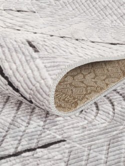 Modern Desenli Bambu Dört Mevsim Kaymaz Yıkanabilir Kesme Koridor Mutfak ve Oda Kesme Yolluk Halı