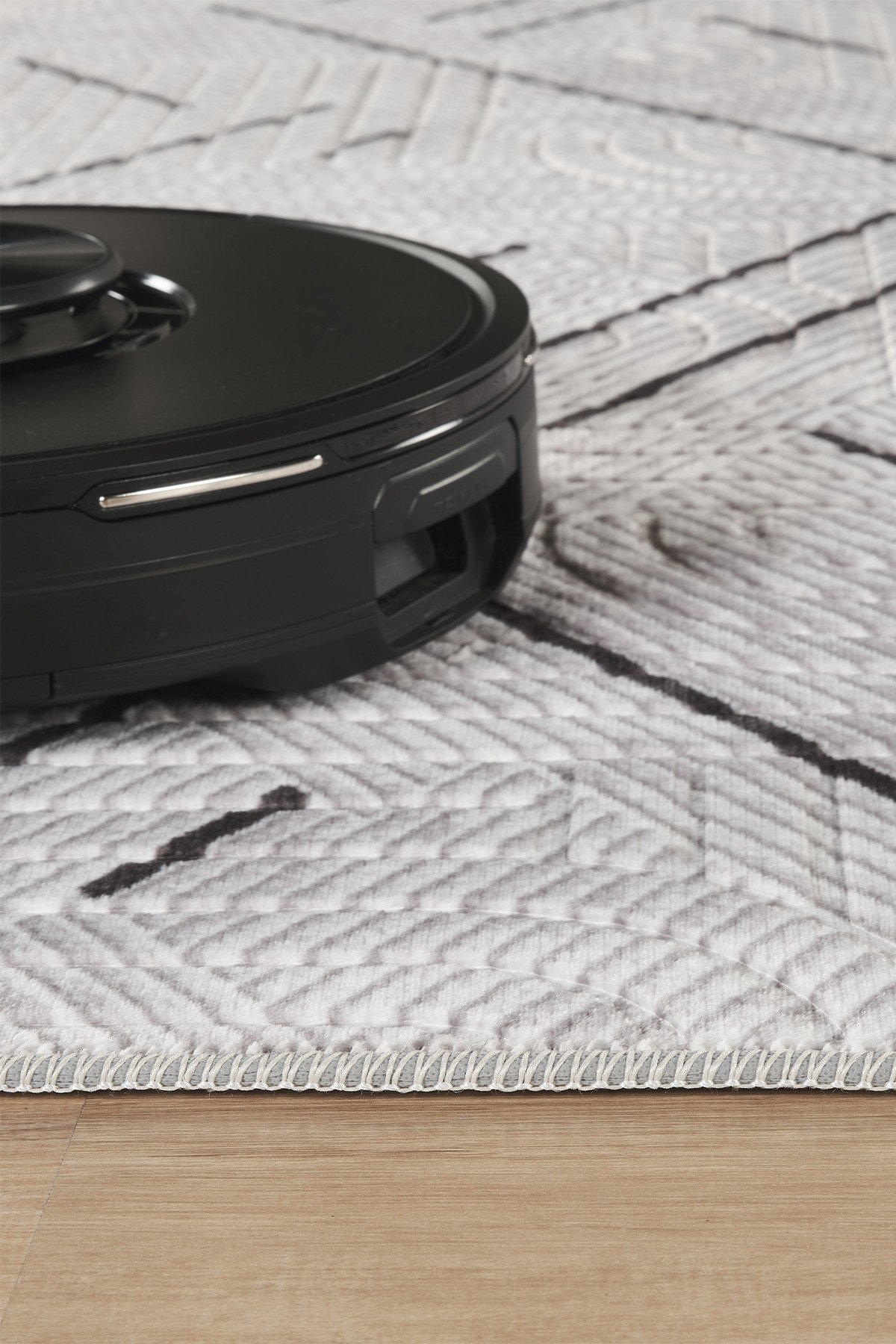 1_org_zoom Modern Desenli Bambu Dört Mevsim Kaymaz Yıkanabilir Kesme Koridor Mutfak ve Oda Kesme Yolluk Halı