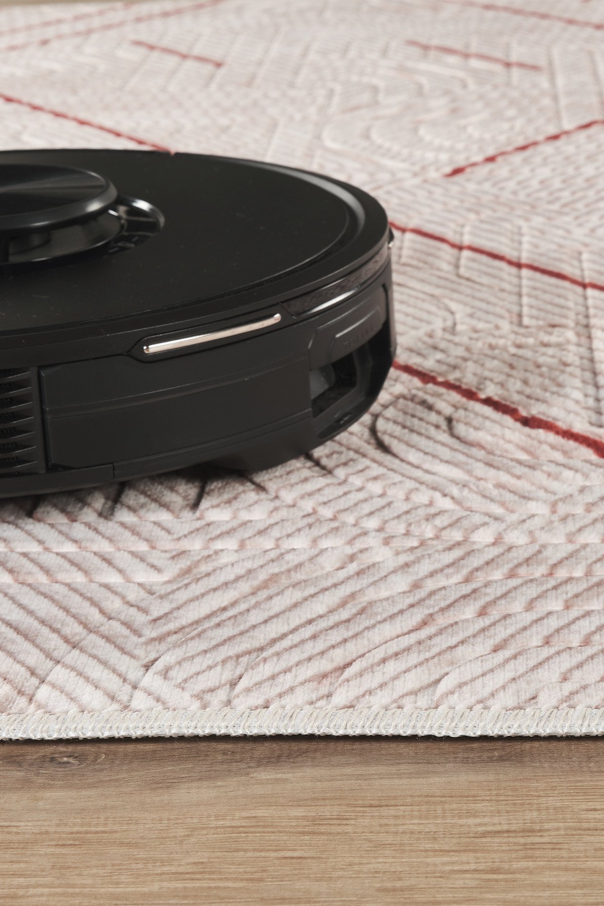 1_org_zoom Modern Desenli Bambu Dört Mevsim Kaymaz Yıkanabilir Kesme Koridor Mutfak ve Oda Kesme Yolluk Halı