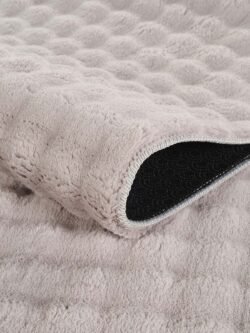 Bubble Puffy Post Peluş Kesme Halı Yolluk Kaymaz Taban Yıkanabilir Pofuduk Oturma Salon Çocuk Odası