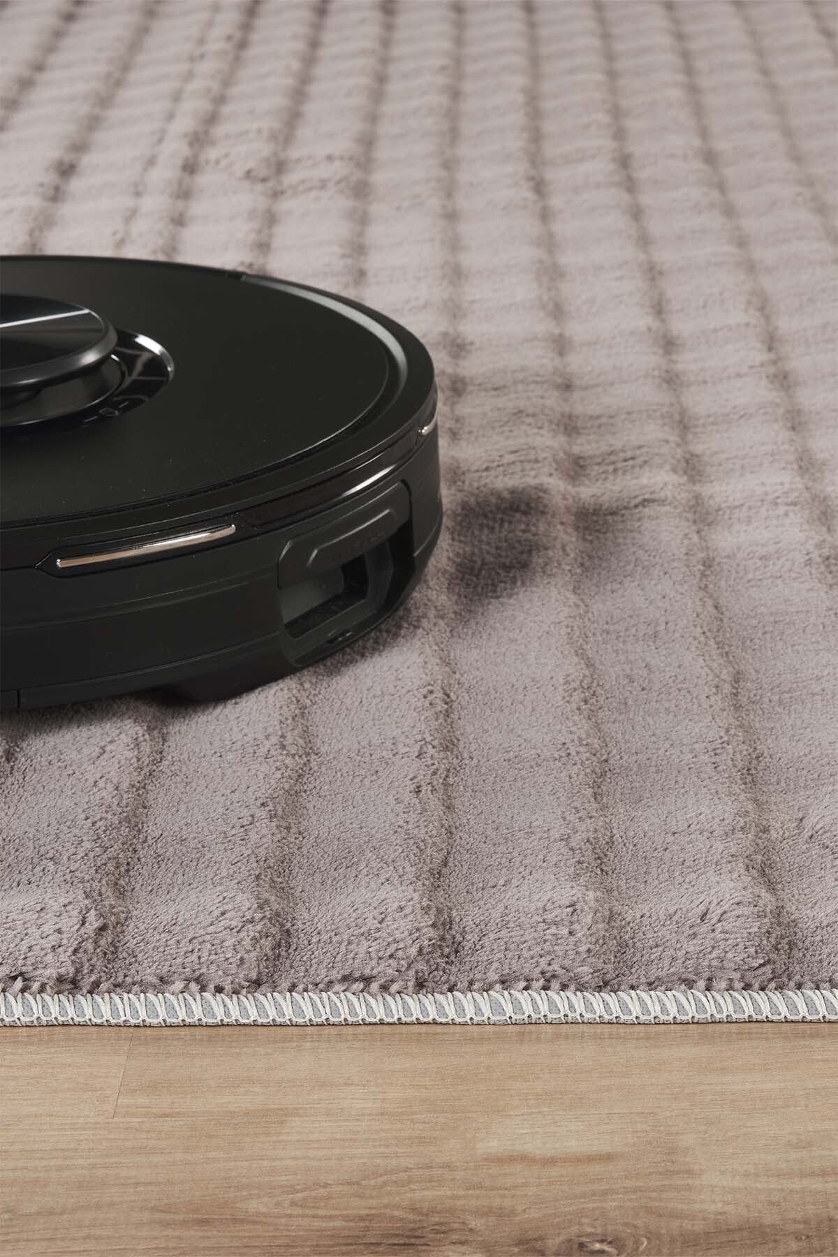 1_org_zoom Bubble Puffy Post Peluş Kesme Halı Yolluk Kaymaz Taban Yıkanabilir Pofuduk Oturma Salon Çocuk