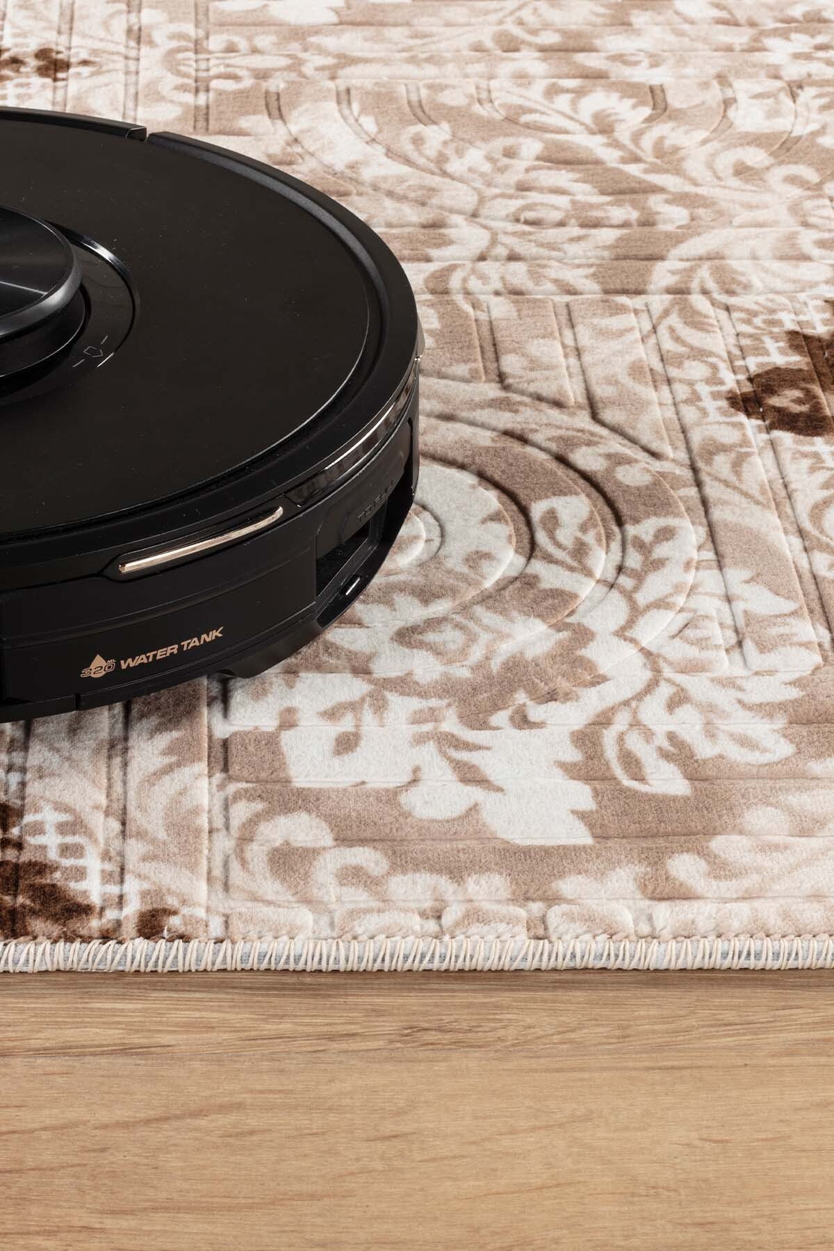 1_org_zoom Modern Desen Baskılı Kaymaz Taban Elit Şık Dört Mevsim Yıkanabilir Halı Yolluk Oturma Salon Odası