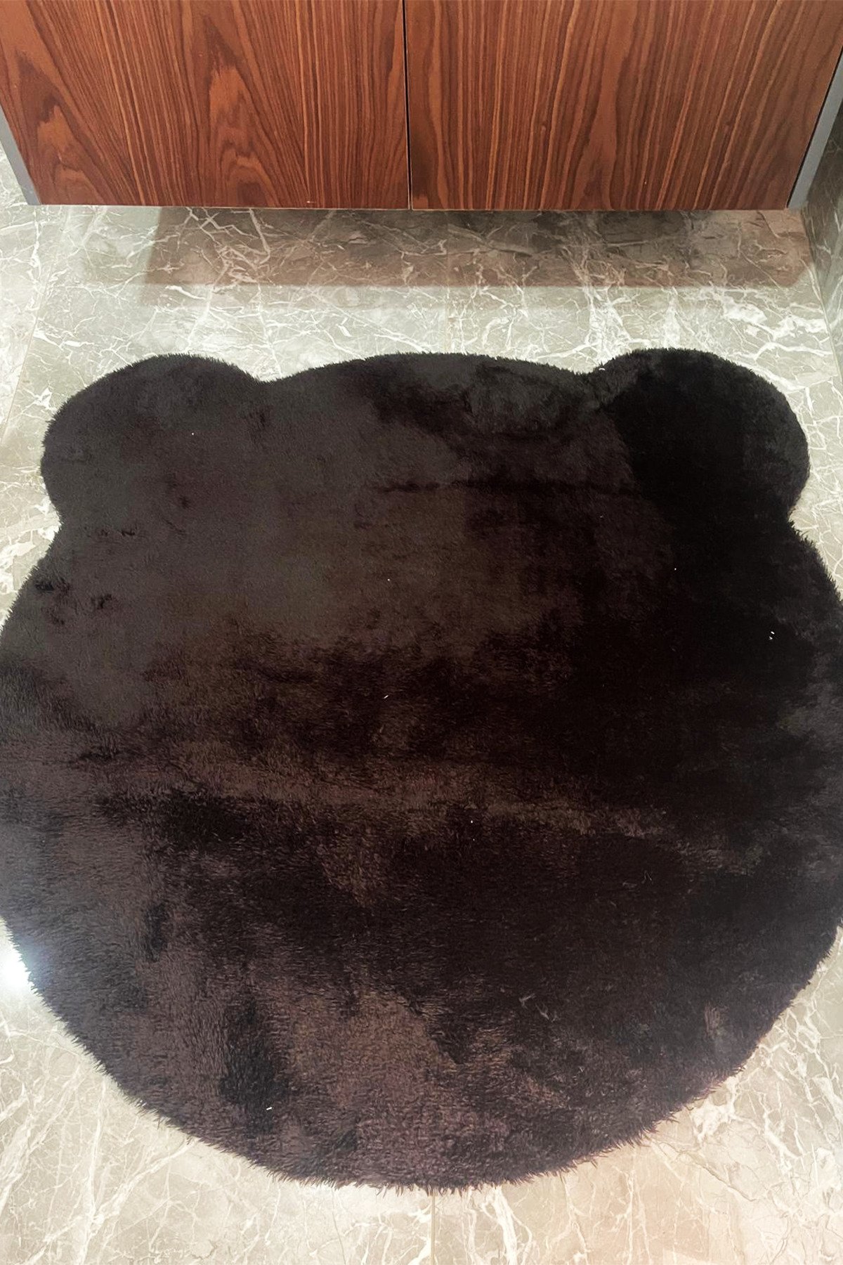 1_org_zoom 2Lİ SEVİMLİ AYI FİGÜRLÜ POST BANYO TAKIMI KLOZET TAKIMI 80x80 ve 100x100 32097