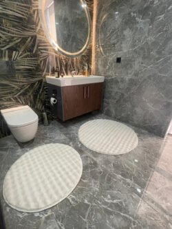 2Lİ PELUŞ BUBLE POST YIKANABİLİR KLOZET TAKIMI 80X80 VE 100X100