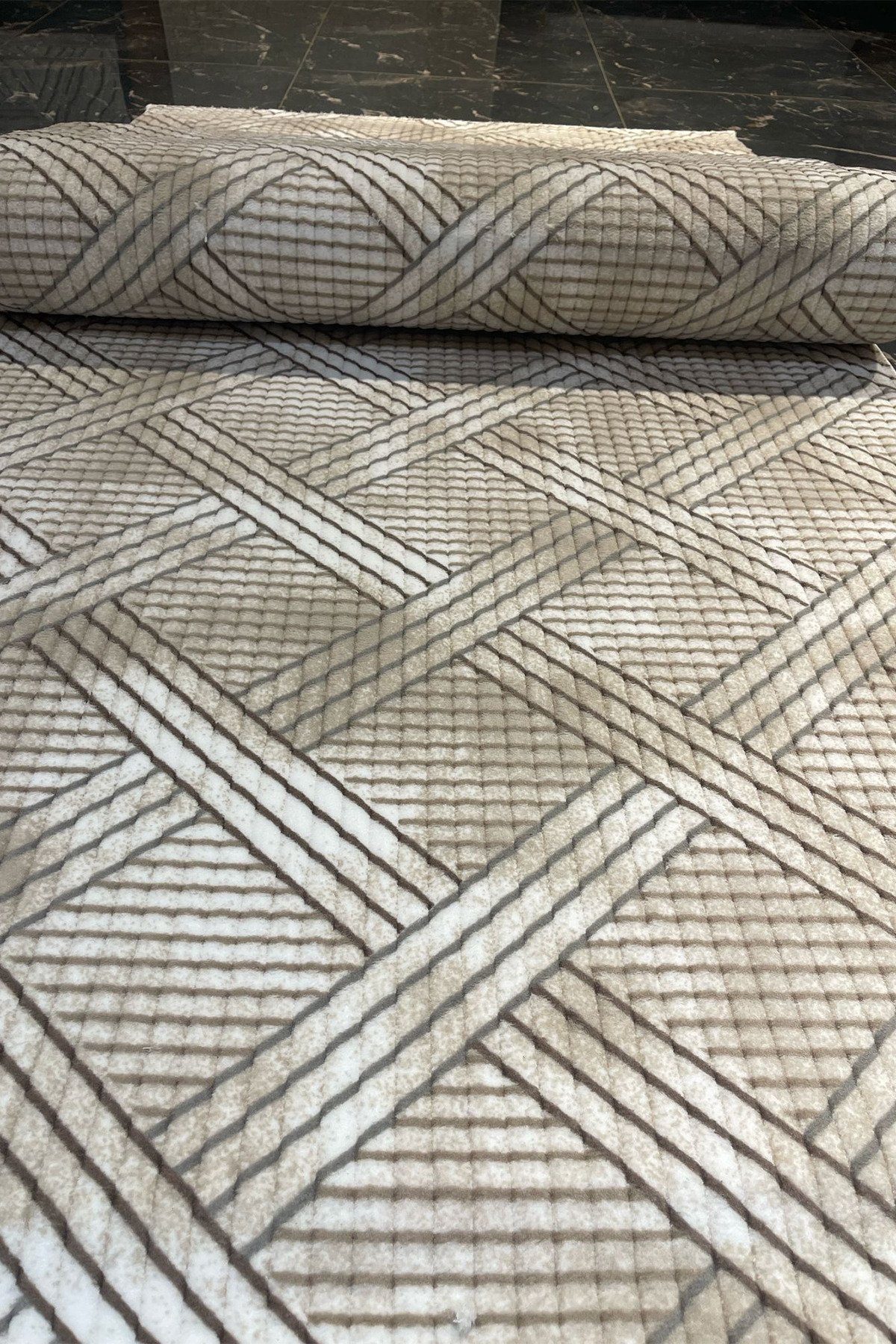 1_org_zoom Relax Konforlu Şık Dekoratif Kaymaz tabanlı , Yıkanabilir ve Leke Tutmaz Dört Mevsim Yolluk 32356