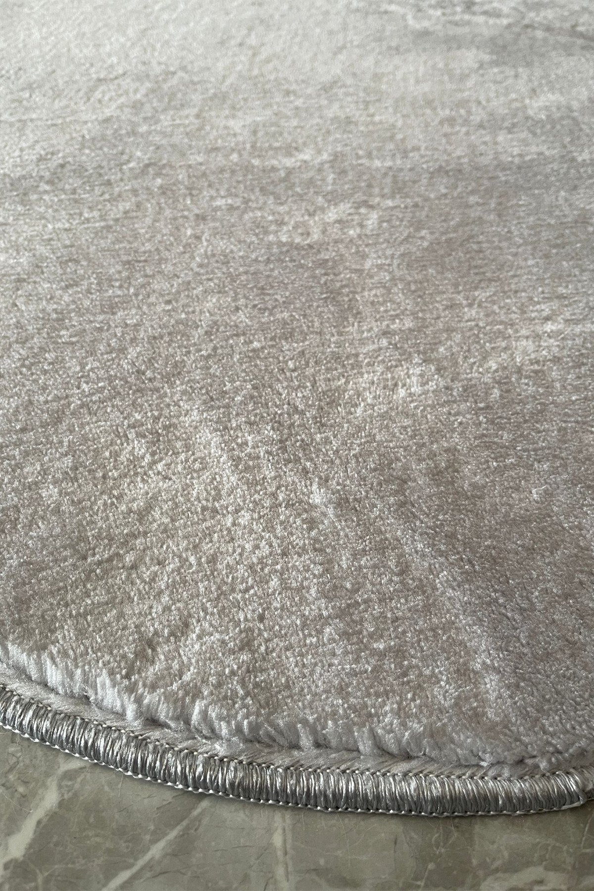 1_org_zoom Post Peluş Yumuşak Oval Halı Tüylü Halı Kaymaz Taban Konforlu Dekoratif Yıkanabilir 33785