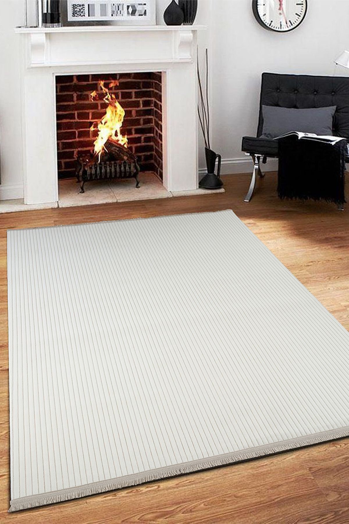 1_org_zoom Konforlu Şık Dekoratif Kaymaz tabanlı , Yıkanabilir ve Leke Tutmaz Dört Mevsim Yolluk 34004