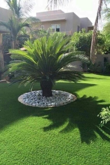 1_org_zoom Dekoratif Yeşil Suni Bahçe Balkon Teras Yapay Çim Halı 20 Mm 58534