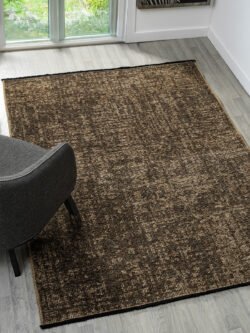 Antik Bej Halı Yıkanabilir Kaymaz Taban Şönil Kilim Dokuma Pamuk Taban Kilim 10102A