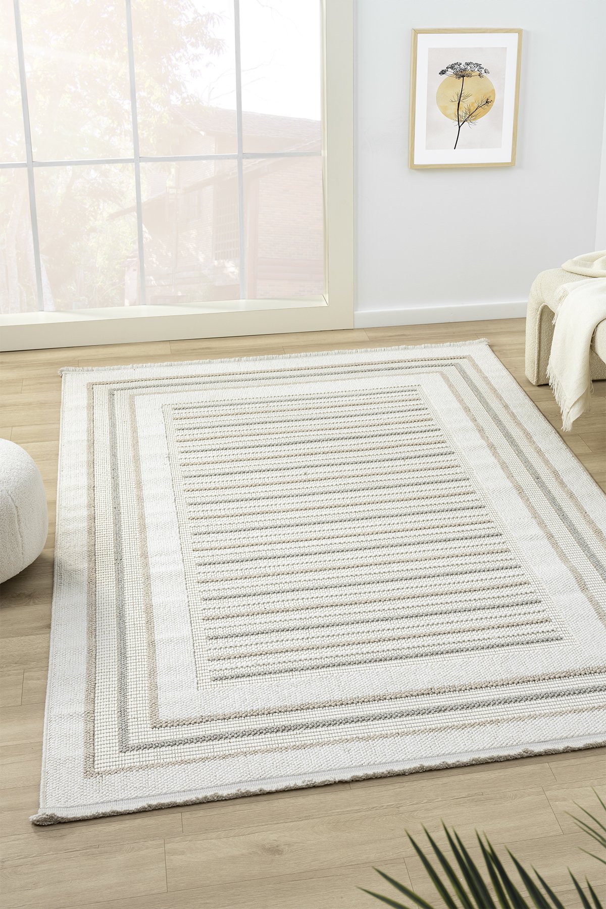 1_org_zoom Viola Beyaz Salon Oturma Odası Çocuk Odası Yatak Odası Halısı Vıo301 24754