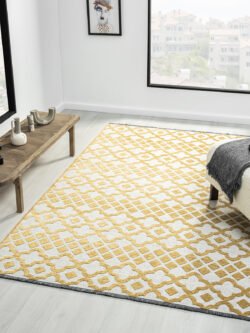 Ipar Hardal Çift Taraflı Kilim Salon Oturma Odası Çocuk Odası Yatak Odası Halısı Ip0039