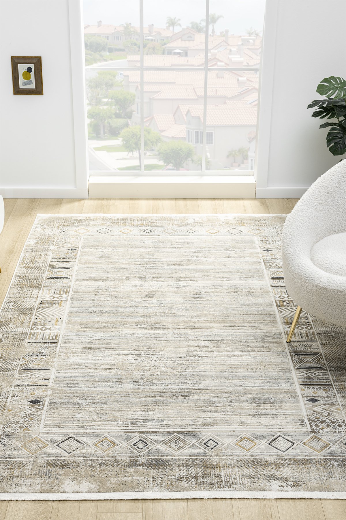 1_org_zoom Hernes Bej Salon Oturma Odası Çocuk Odası Yatak Odası Halısı HM6011 24978