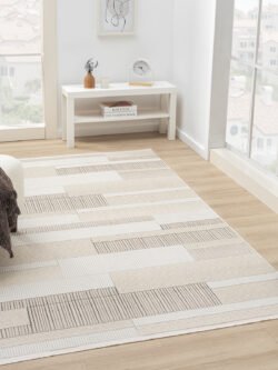 Toronto Krem Bej Salon Oturma Odasi Çocuk Odasi Yatak Odasi Halisi TRN558