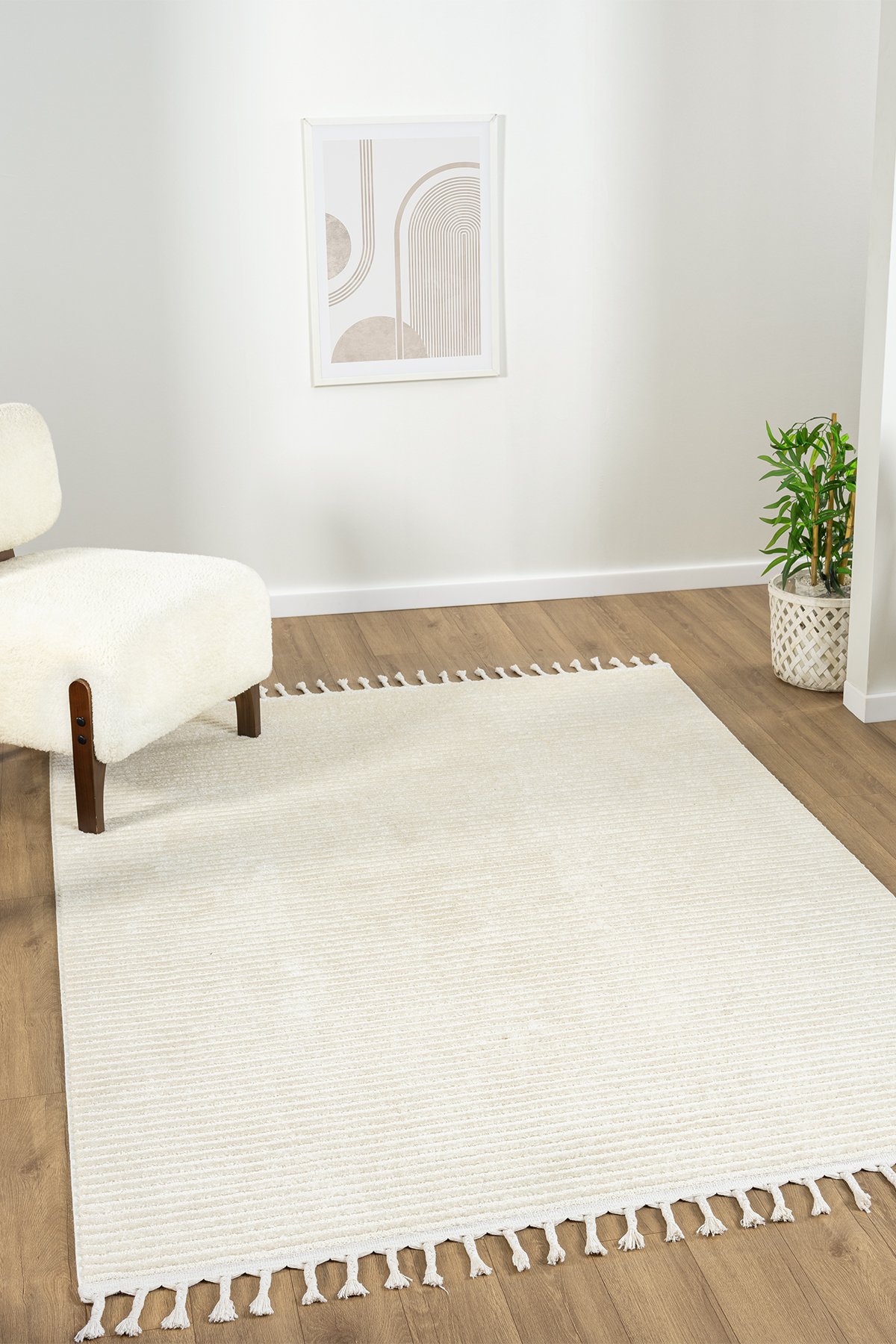 1_org_zoom Ventura Beyaz Shaggy Yumusak Post Pelus Salon Oturma Odasi Halisi VNT110 25238