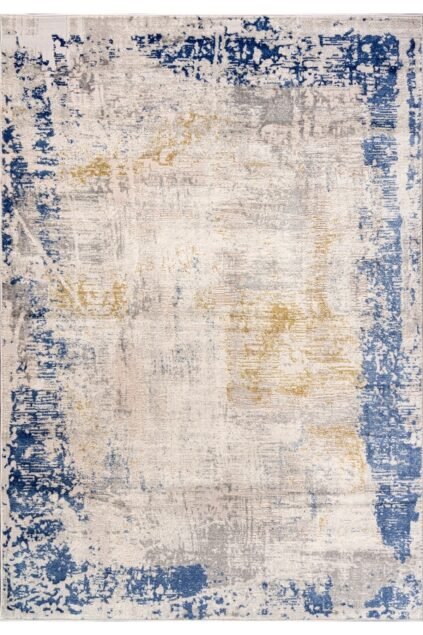 1_org_zoom Cresta Gri Mavi Modern Halı Crs008 89672