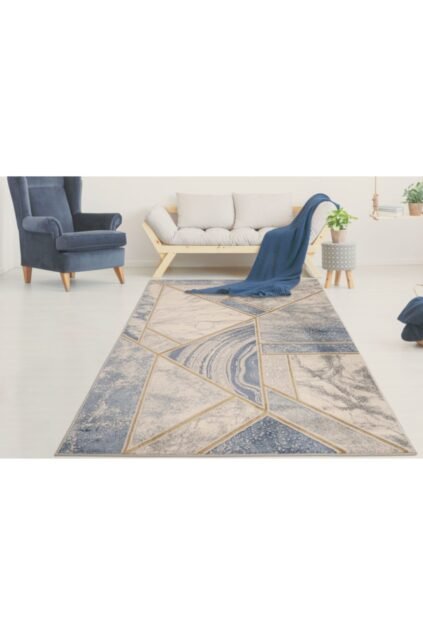 1_org_zoom Cresta Gri Mavi Modern Halı Crs002 90142