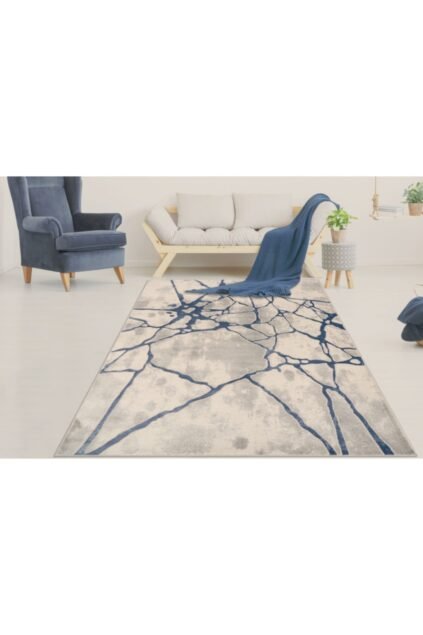 1_org_zoom Cresta Gri Mavi Modern Halı Crs003 90243