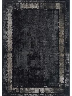 Lykia Antrasit Gold Modern Halı Lyk003