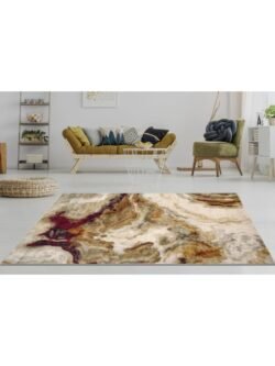 Daymode Krem Multi Modern Halı Dym003