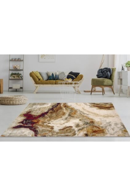 1_org_zoom Daymode Krem Multi Modern Halı Dym003 90322